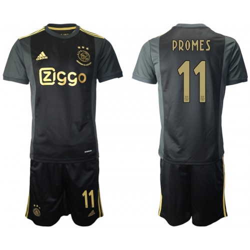 AFC Ajax Fodboldtrøjer Quincy Promes 11 Børn 3. sæt 2020/21 Kort ærmer AFC Ajax Fodboldtrøjer Quincy Promes 11 Børn 3. sæt 2020/21 Kort ærmer
